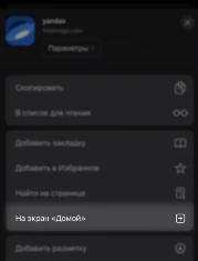 Добавление ярлыка MEGA на главный экран — шаг 2